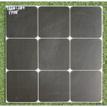 Gạch men Matt 30x30 ô vuông đen viền trắng