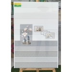 Gạch ốp tường trang trí 30x60 màu xám sang trọng hiện đại
