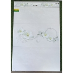 Gạch ốp tường 40x80 phối hoa 
