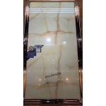 Gạch lát nền khắc kim 60x120 vân đá nâu tự nhiên