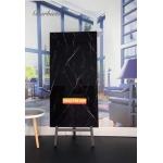 Gạch bóng kiếng 60x120 nhập khẩu đá đen vân trắng