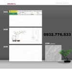 Bộ gạch 30x60 giá rẻ sang chảnh