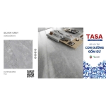 Gạch khổ lớn hàng VN 100x100 silver grey matt chính hãng nhà máy