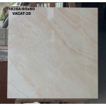 Gạch 60x60 đá bóng kiếng màu kem vân mây lát nền
