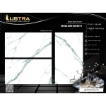 Gạch nhập khẩu Ấn Độ 80x160 màu trắng vân mây đá bóng kiếng tại Thủ Đức