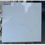 Gạch 80x80 lát nền đá bóng kiếng màu trắng giá tốt 2025