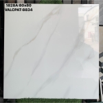Gạch ốp lát nền nhà màu trắng khói 80x80 hàng VN 