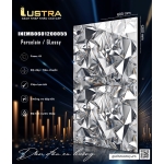 Gạch chính hãng hàng điểm trang trí 60x120 Shiny Diamond dòng luxury tại Cần Thơ