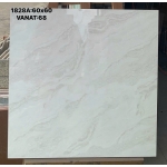 Gạch lát nền 60x60 đá bóng kiếng màu trắng nhạt vân mây