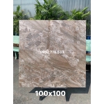 Gạch 100x100 màu nâu đá bóng kiếng hàng rẻ