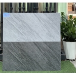 Gạch 40x80 đá mờ sọc đậm ốp tường phong cách