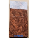 Gạch 40x80 ốp tường trang trí bóng kiếng khắc kim tuyến màu nâu 