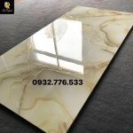 Gạch 60x120 vân vàng khắc kim bóng kiếng cao cấp