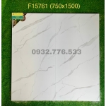Gạch 75x150 màu trắng vân mây sang đẹp F15761