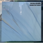 Gạch ốp lát 80x80 bóng kiếng màu xanh ngọc tại Vũng Tàu