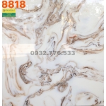 Gạch 80x80 đá bóng kiếng màu cafe mã 8818
