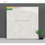 Gạch 80x80 đá bóng kiếng toàn phần ốp nền nhà mã 8063