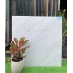 Gạch 80x80 màu trắng vân gợn sóng