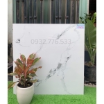 Gạch 80x80 màu trắng vân sọc xám