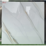 Gạch đá 80x80 ưu thích nhất năm 2023 màu trắng vân xám vàng 