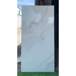 Gạch trang trí 80x160 màu trắng vân mây nhẹ 