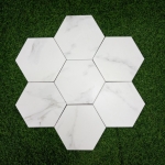 GẠCH LỤC GIÁC MÀU TRẮNG HIỆN ĐẠI 