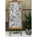 Gạch ốp nền nhà đá bóng kiếng khổ lớn 60x120 Ấn Độ 61201 men bóng cao cấp