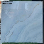 Gạch 60x60 màu xanh ngọc đá bóng kiếng lát nền phòng khách thoáng mát