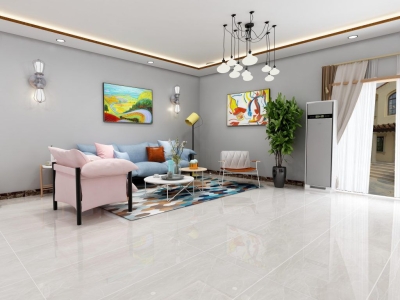 Cách phối màu gạch ốp tường phòng khách đẹp