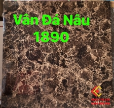 Gạch bóng kiếng khổ lớn 100x100 vân đá nâu