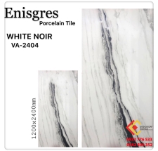 Gạch bóng kiếng khổ lớn 120x240 đá marble trắng đen