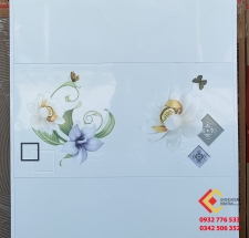 Gạch ốp tường trang trí in hoa cao cấp 30x60