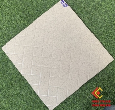 Gạch 40x40 đá lát sân có hoa văn hình ô gạch