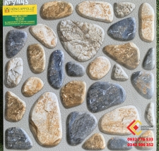 40X40 GẠCH LÁT SÂN VƯỜN HỌA TIẾT SỎI 45 