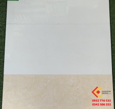 Gạch Ốp Tường 40x80 Phối Trắng Nâu