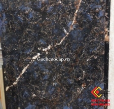 Gạch bóng kiếng 60x120 cao cấp đá marble đen xanh