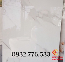 Gạch 60x120 bóng kiếng trắng vân xám