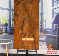 Gạch bóng kiếng 60x120 đá vàng phù sa