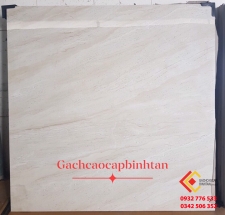 Gạch bóng kiếng nhập khẩu 80x80 trắng vân nâu 