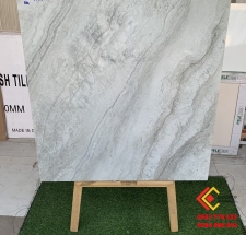 Gạch bóng kiếng cao cấp 80x80 vân đá xám trắng