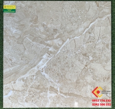 Gạch bóng kiếng cao cấp 80x80 đá Marble nâu