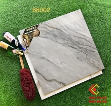 Gạch bóng kiếng 80x80 xám vân sóng 