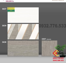 Bộ gạch 30x60 màu chủ đạo là màu trắng xám