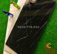 Bộ gạch 60x120 màu đen vân sọc trắng hàng nhập khẩu