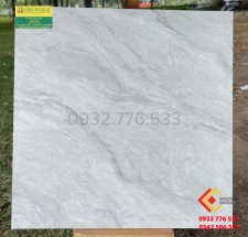 Gạch nội địa khổ lớn 100x100 màu xám lát nền phòng ngủ tại Kiên Giang