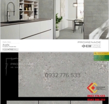 Gạch ốp lát 60x120 đá mờ sần màu xám đậm tinh tế đậm chất Châu Âu