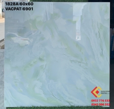 Gạch chất lượng tốt nhất 60x60 màu xanh ngọc lục tại Bến Lức - Long An