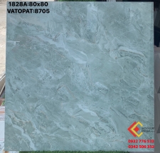 Gạch 80x80 lát nền trang trí nha ở màu Blue Dragon sang chảnh 8705 tại HCM