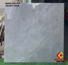Gạch 100x100 Xám Ghi Vân Tia Chớp Bóng Kiếng