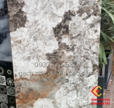 Gạch ốp cầu thang 80x160 đá bóng kiếng marble tinh tế sang trọng
